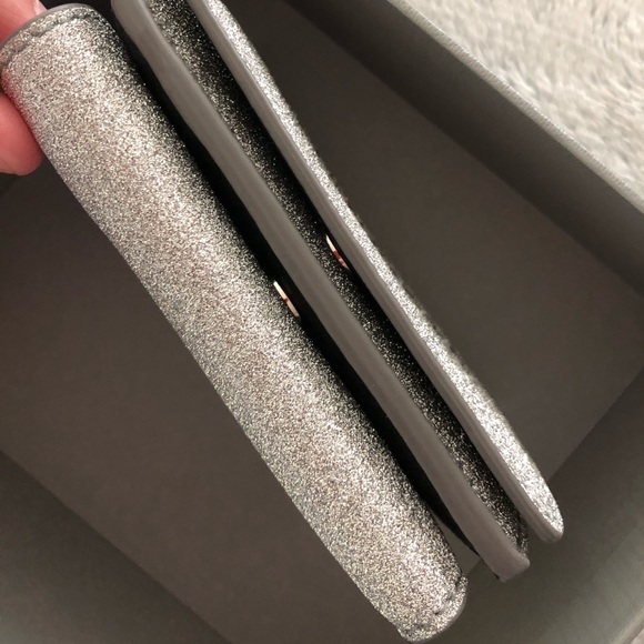 Balenciaga Everyday Mini Trifold Glitter Wallet - Picture 9 of 16